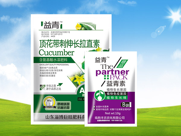 顶花带刺伸长拉直素+益青素